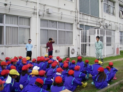 スクール農園　稲刈り